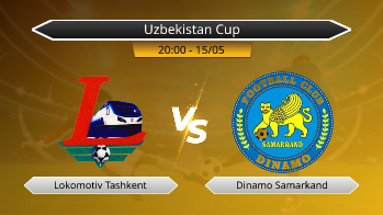 Uzbekistan Cup Lokomotiv Tashkent VS Dinamo Samarkand