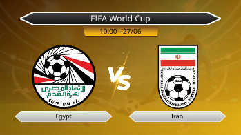FIFA World Cup - Egypt vs Iran